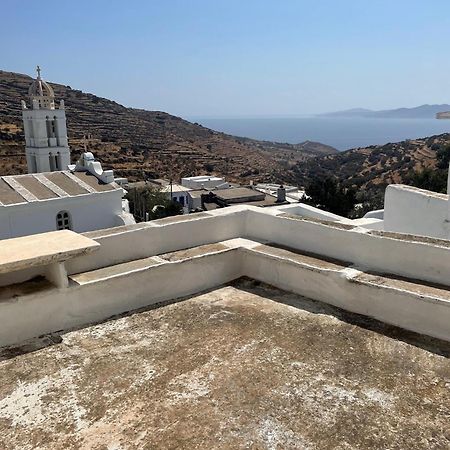 Cycladic House With Amazing View In Potamia Village Dio Choria Exterior photo