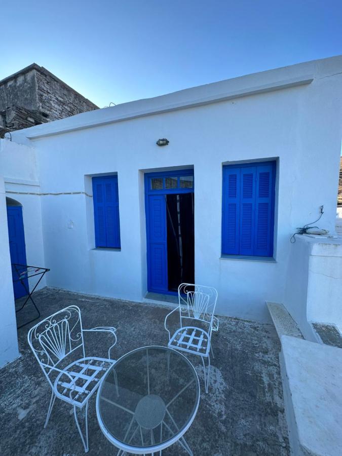 Cycladic House With Amazing View In Potamia Village Dio Choria Exterior photo